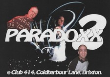 PARADOXX 29/9  Classic Rave Flyer