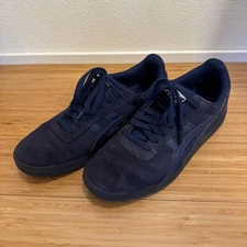 ASICS GEL-VICKKA PRO Sneakers Navy Black Suede 25cm Pre-owned, No Box