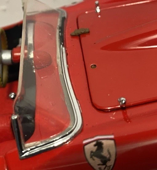 Danbury Mint 1958 Ferrari 250 Testa Rossa 1:24 Scale NIB 9060 In Original Box - Image 4 of 4