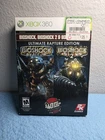 BioShock: Ultimate Rapture Edition (Xbox 360) CIB COMPLETE IN BOX TESTED WORKING
