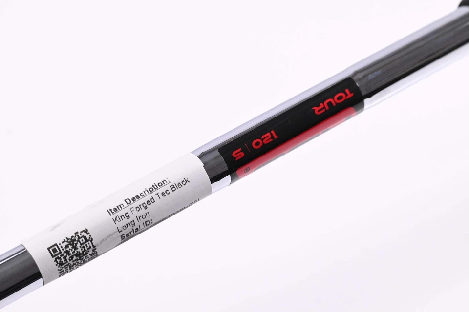 Left Hand Cobra King Forged Tec Black #3 Iron / 19 Degree / Stiff Flex KBS Tour - Image 4 of 4