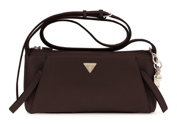 Guess Devon Mini Crossbody UmhäNgetasche Tasche Brown Dunkelbraun Neu-image