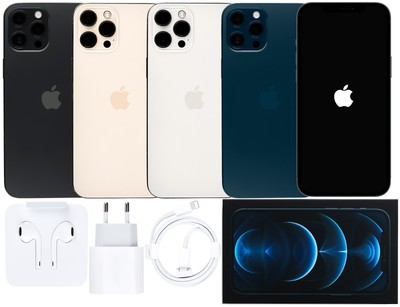 Apple iPhone 12 Pro Max 128GB 256GB 512GB  Alle Farben Wie Neu 100% Batt Mit OVP