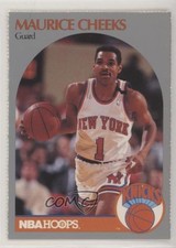 1990-91 NBA Hoops New York Knicks Sheet Singles Maurice Cheeks HOF 5hy