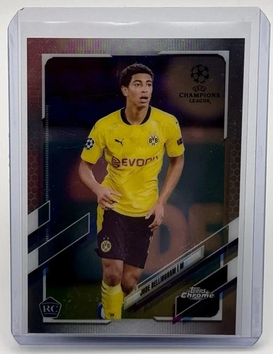 2021 Topps Chrome UEFA Jude Bellingham RC Refractor #68