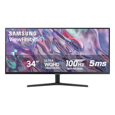 SAMSUNG 34" ViewFinity S50GC Ultra-WQHD Monitor, 100Hz 5ms, HDR10, AMD FreeSync