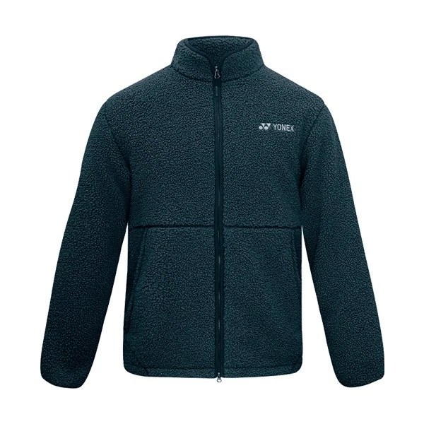 YONEX 25F/W Unisex Badminton Fleece Jacket Sports Training Casual Top 253JJ008U Foto 3 de 4
