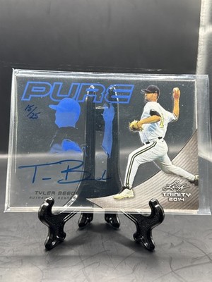 2014 Leaf Trinity Tyler Beede Pure 15/25 Acetate Auto Autograph