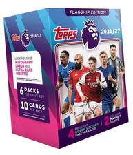 2026-27 Topps English Premier League Soccer Flagship Edition Blaster Box Case
