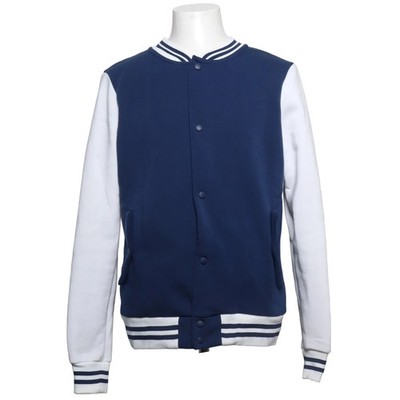 Alcott, Collegejacke, Herren, Größe: XL, Blau/Weiß, Polyester, Einfarbig #TJm