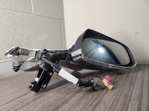 2012-2015 Tesla Model S Right Exterior Rear View Door Mirror RH OEM *CHROME*