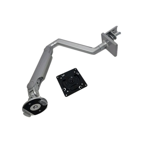 Humanscale M2.1 Monitor Arm Silver Adjustable Desk Mount w/ Clamp VESA