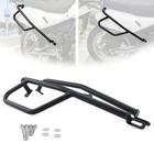 1 Set Of Side Guard Crash Bars Protector Fit For Kawasaki KLR650 2022-2024 Black