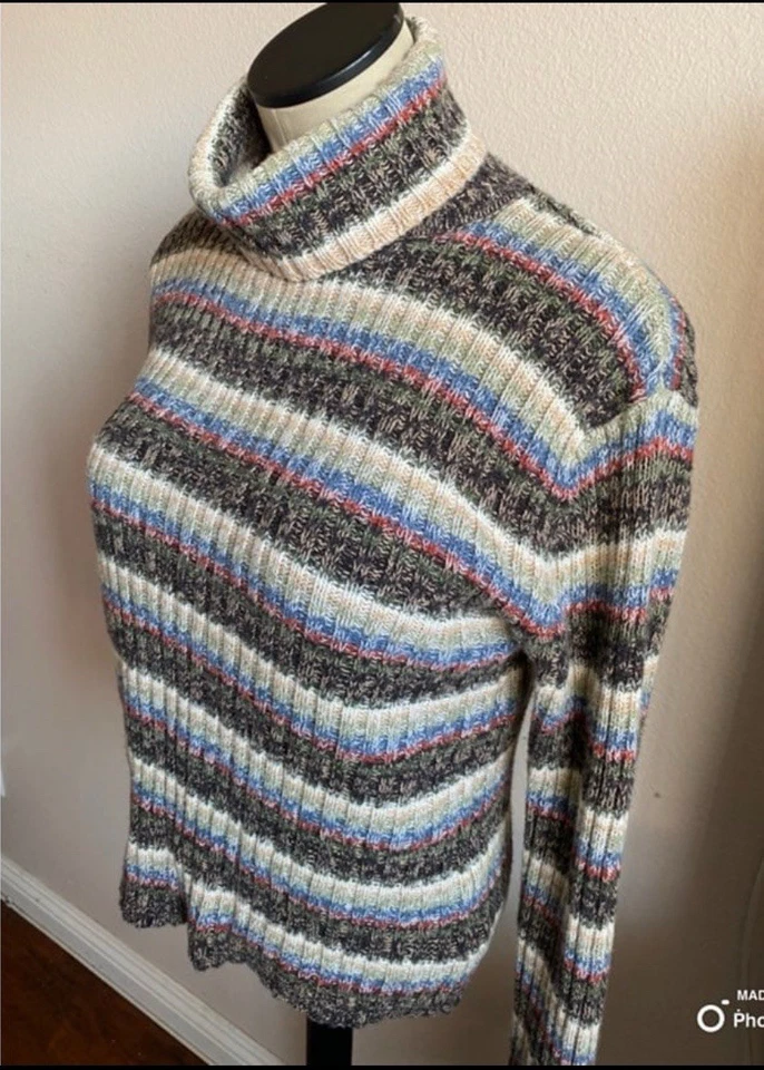 Suéter Vintage A Great Americano Cuello Alto Para Mujer Talla M Foto 2 de 3
