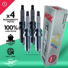 4PC' New Genu-ine NGK Spark Plugs 93710 SILZKAR8G7Y For LAND ROVER JAGUAR