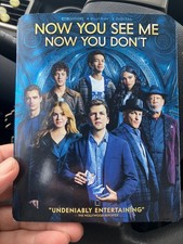 Now You See Me Now You Dont w/slipcover 4k Ultra, Blu Ray New, Sealed O