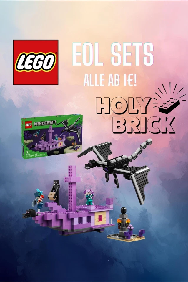 LEGO EOL Sets - Themenwelten Mix - Minecraft - Marvel - GWP`s & mehr!