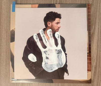 Nick Jonas Sunday Best Hand Print Rare (DONE IN PERSON) + Free Vinyl