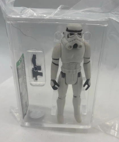 STAR WARS KENNER 1977 STORMTROOPER FIGURE HK GRADED AFA 75+ VINTAGE