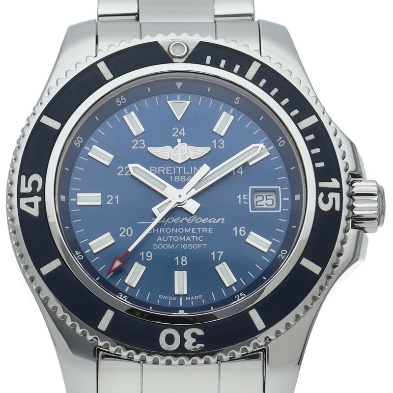 BREITLING Superocean II 42 Blue Japan Limited A17365/A17365D1/C957 Stainless...
