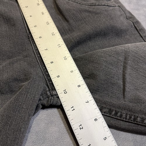 Vintage Levis SilverTab Overalls Girls 12 Black Denim Y2K Outdoor - Picture 12 of 12