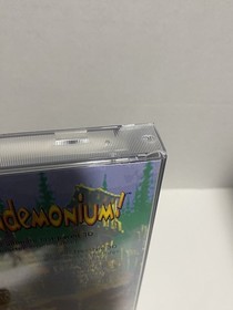 Pandemonium (Sega Saturn, 1996)  Complete Manual and Registration Card TESTED