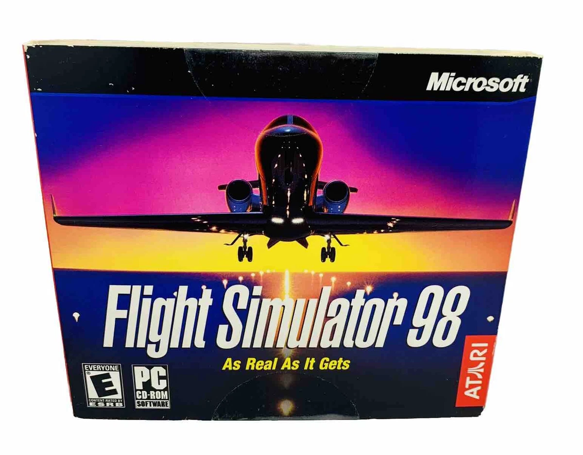 Video Game Flight Simulator 1998 for sale | eBay