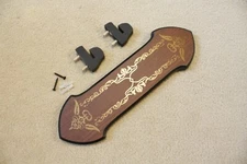 S0669 HORIZONTAL DISPLAY WALL PLAQUE MOUNT HOLDER FOR LONG SWORD GROOVE GAP 5 MM