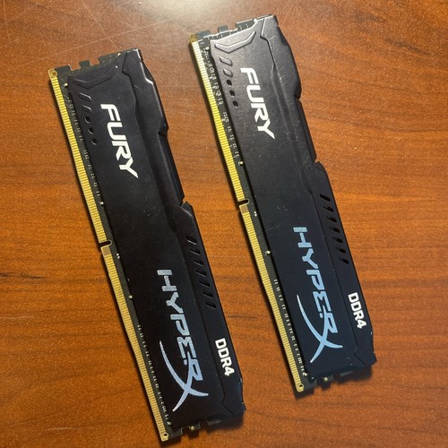 HyperX FURY Black HX437C19FB3/8 Mémoire 8Go 3733MHz DDR4 CL19 DIMM 1Rx8