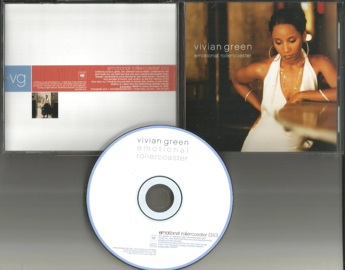 Emotional Rollercoaster Vivian Green Album Cover