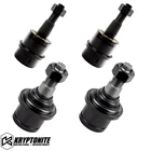 Kryptonite Upper Lower Ball Joint Package For 03-13 Dodge Ram 2500/3500 Cummins