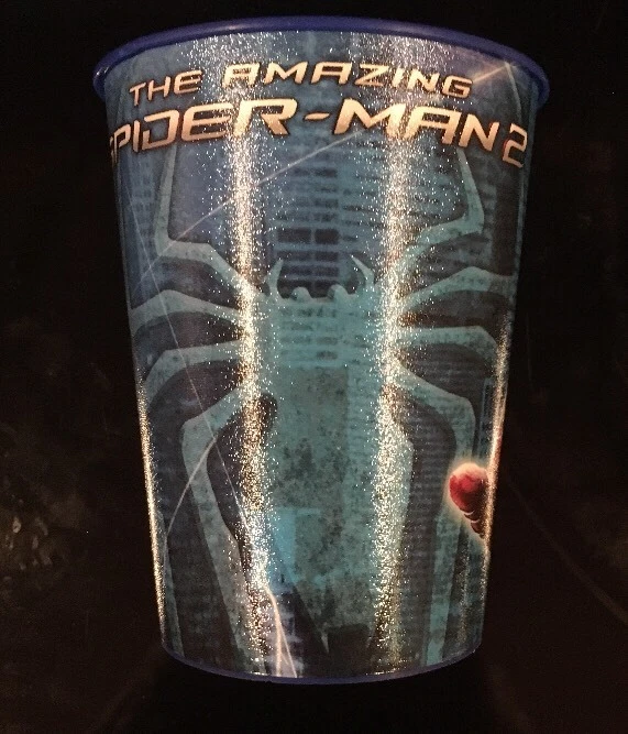 Hallmark Marvel The Amazing Spiderman 2014 fiesta estadio recuerdo taza 16 OZ Foto 2 de 3