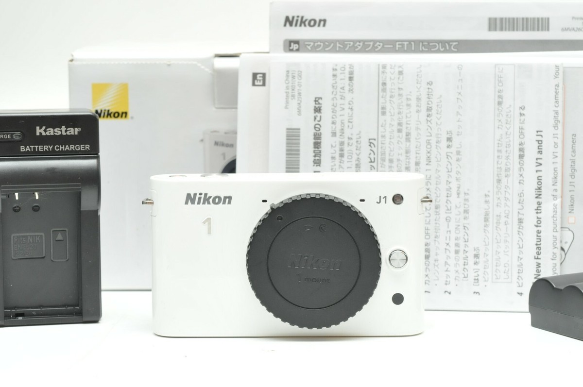 Nikon 1 J1 Digital Camera (White) 321 | eBay