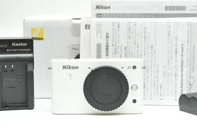 Nikon 1 J1 Digital Camera (White) 321 | eBay