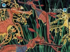 St. Vincent 1998 - Fish Marine Life - Souvenir Stamp Sheet - Scott #2607 - MNH