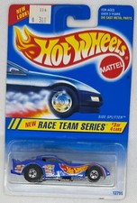 Hot Wheels Race Team Series Side-Splitter Blue 3/4 Diecast Toy Car #12795