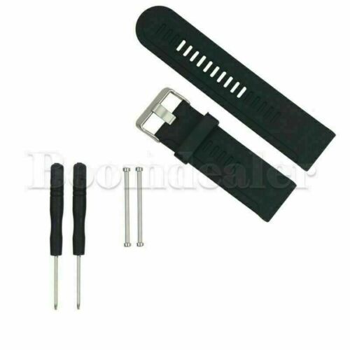 Reloj GPS para Garmin Fenix 3 Fenix 2 Quatix 3 correa de correa de reloj de silicona con herramienta - Imagen 3 de 16