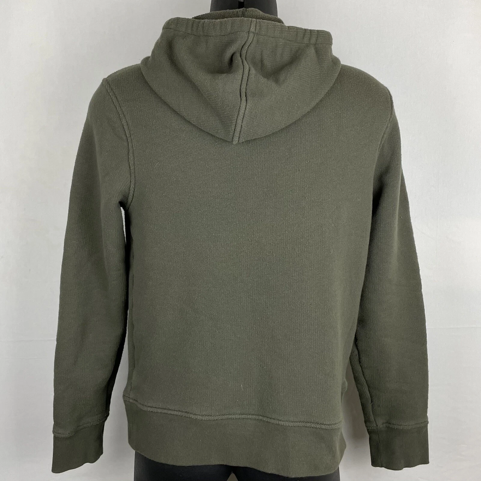 MICHAEL KORS Maglia Verde Felpa con Cappuccio Pullover Pullover Tasca Canguro Uomo Medium