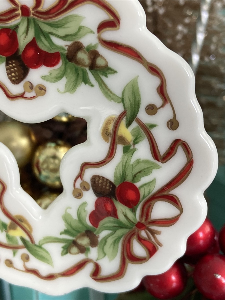 Tiffany & Co. クリスマス　オーナメント Tiffany&Co Tiffany Holiday Garland Wreath Ornament Bone