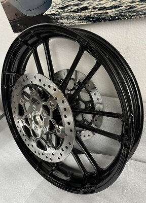 Harley NOCKOUT Front Rim CVO 21” 2024 -26 ONLY Gloss Black Wheel