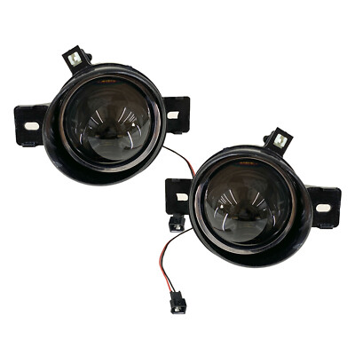 Espace IV MK4 03-14 MPV 5D Projector Dual Beam Fog Light Black V2 for RENAULT
