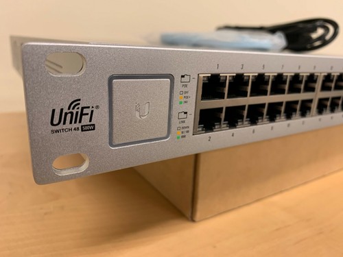 Commutateur Gigabit géré Ubiquiti UniFi US-48-500W 48 ports PoE+ 500 W avec 4 x SFP - Photo 3/6