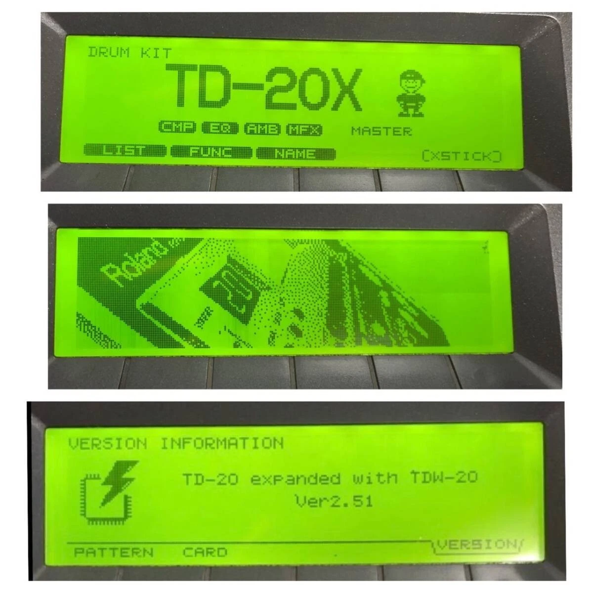 Roland TD-20X Display Malfunction Percussion Sound Module Drum Module Z7A5329