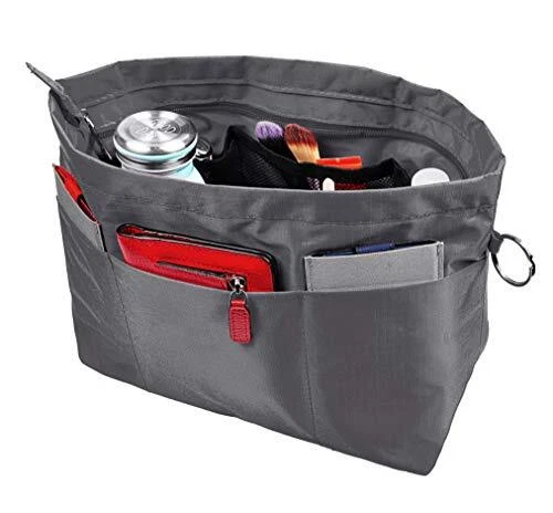 Vercord Felt Purse Organizer Insert Onthego 35 Handbag Tote Bag Organizer  Bag in Bag with Removable Zipper : Amazon.in: Bags, Wallets and Luggage