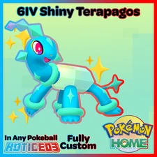 ✨Shiny Terapagos 6IV✨ Pokemon Scarlet & Violet 🚀Fast Home Transfer🚀