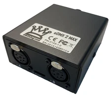 DMXking eDMX2 MAX – Ethernet ArtNet/sACN to DMX Controller 2 Universes [5-Pin]