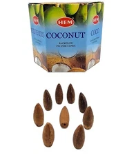Hem Coconut Backflow Waterfall Incense Cones - Free Shipping!