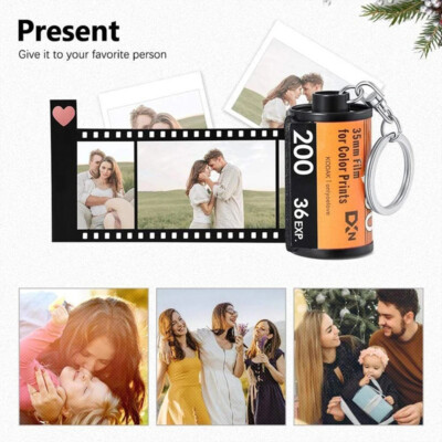 Camera Film Roll Keychain Kodak Film Keyring 35mm Film Keychain