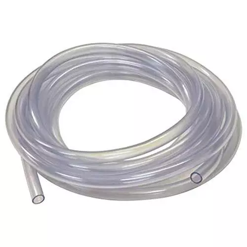 PVC-Clear Vinyl Tubing 1/4 inch OD 10 Ft Clear Hose Plastic Tubing 19 to 55  PSI