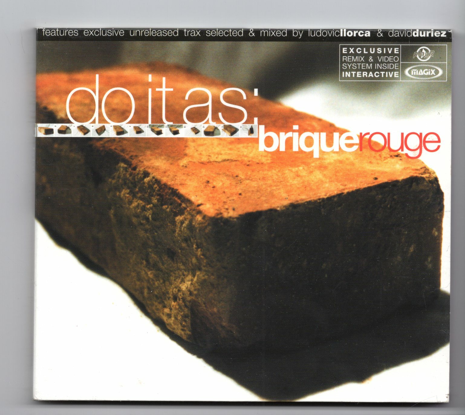 (JF693) Brique Rouge, Do It As - 2001 CD